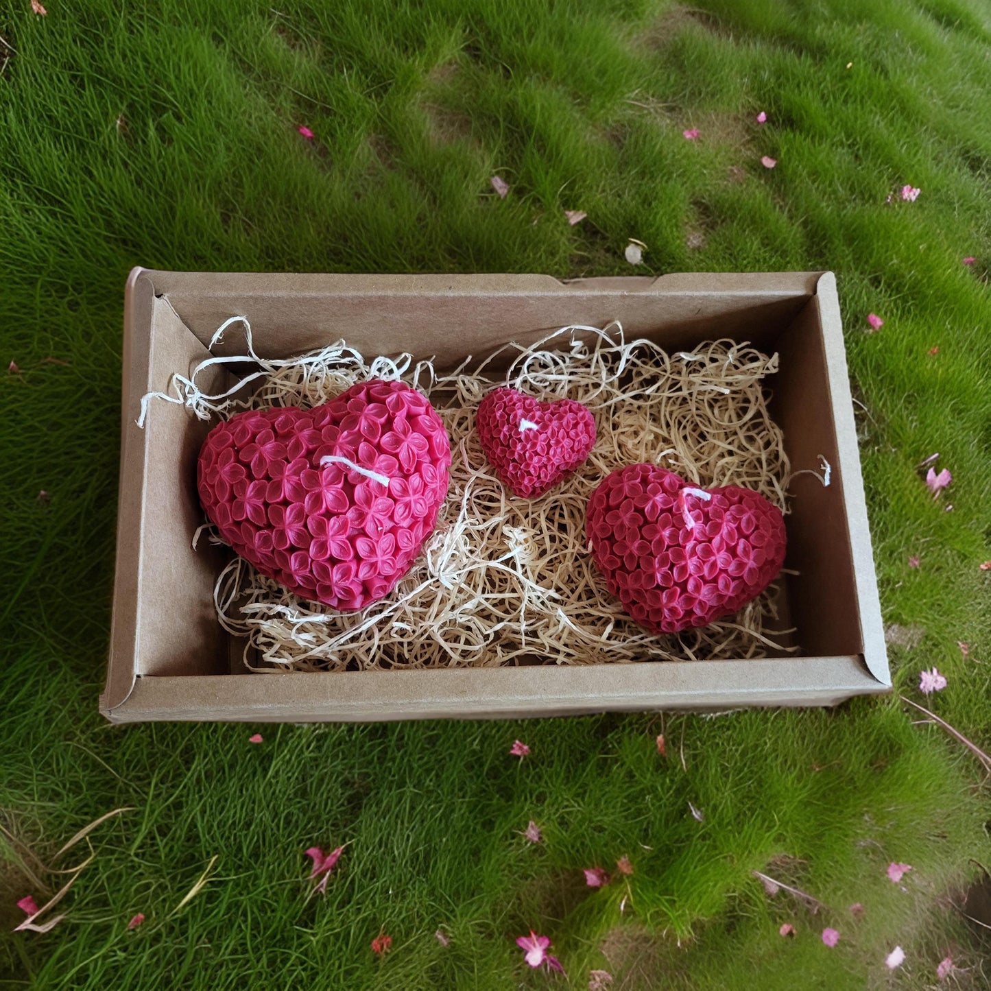 Coffret "Saint-Valentin" avec étiquette personnalisable