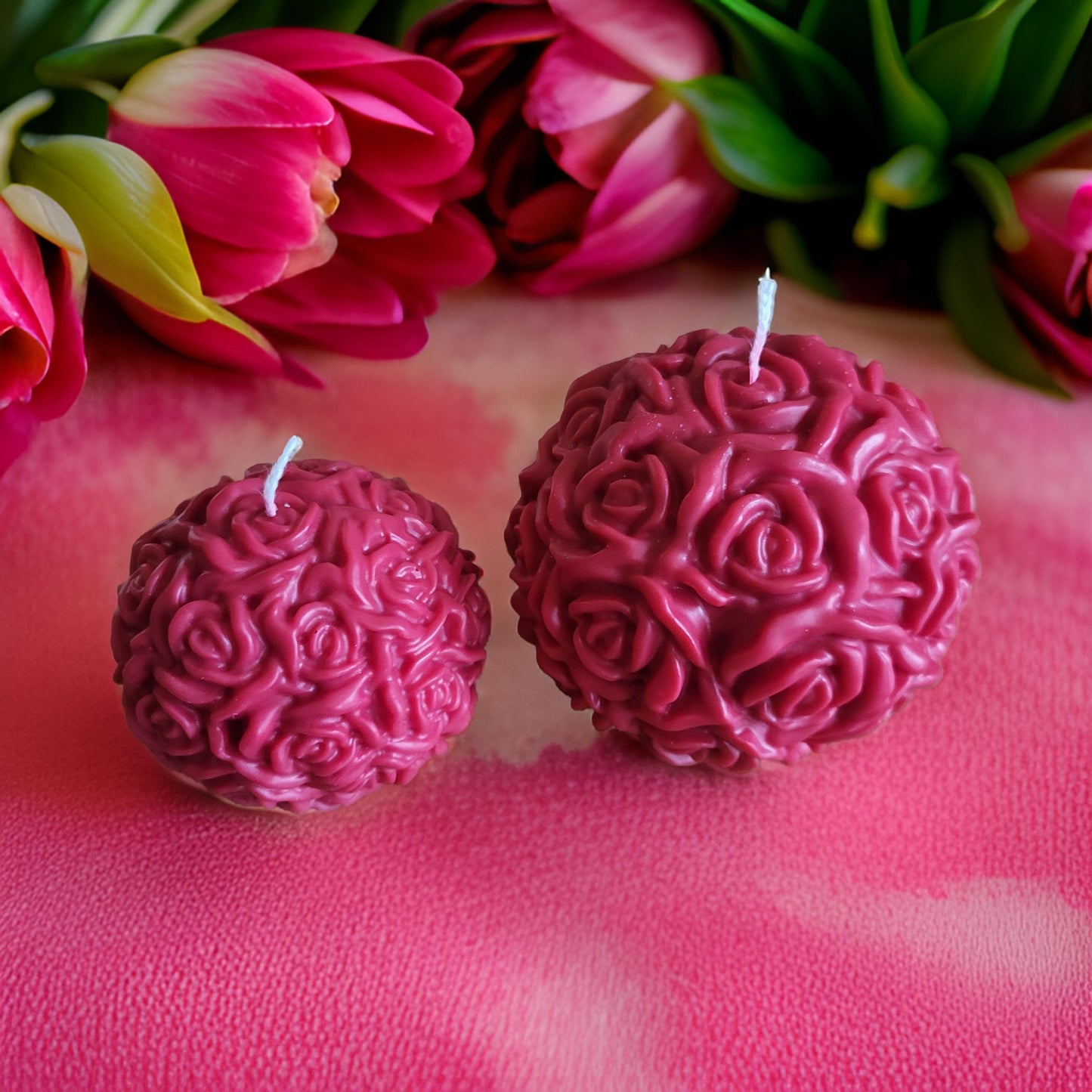 Boules "d'amour éternel" en cire végétale