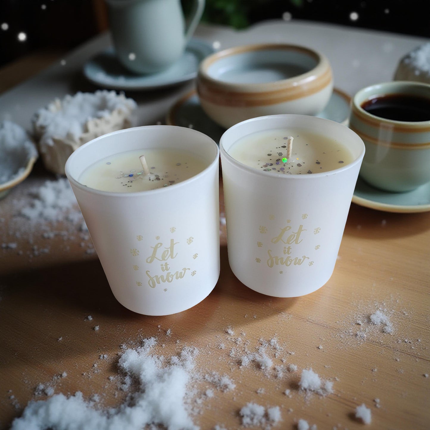 Bougie sublime "Eclat de fêtes'"