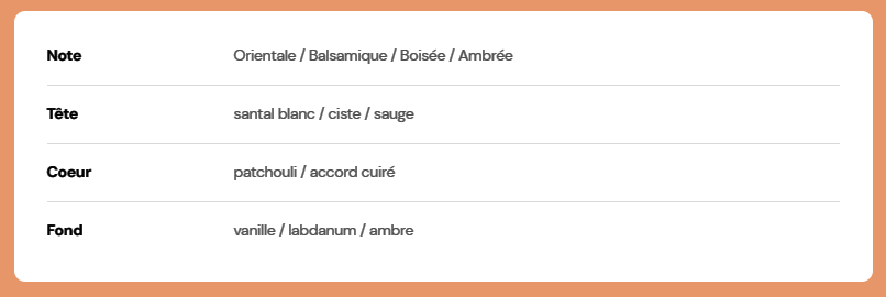 Tablette fondants parfumés "Ambre et son patchouli"