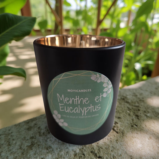 Bougie "Menthe et Eucalyptus"
