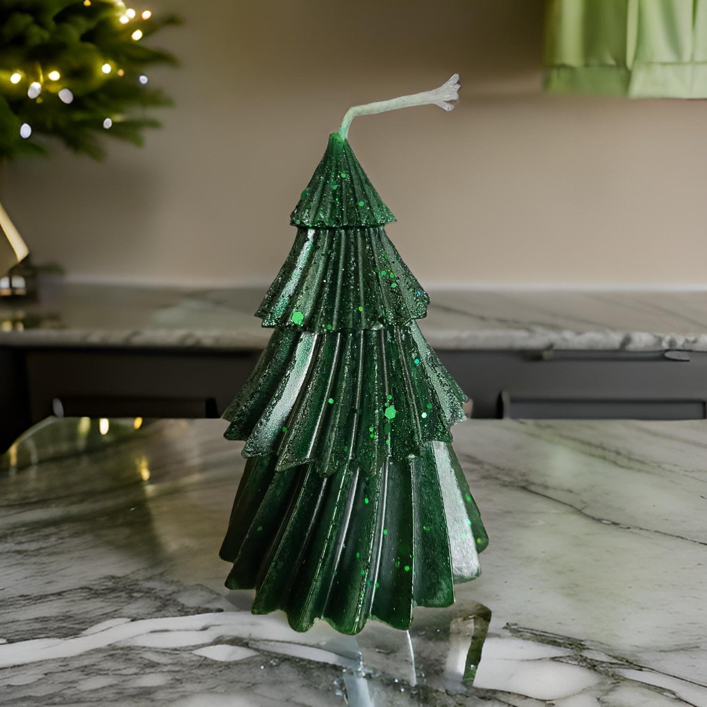 Bougie sapin parfumée "Christmas simple green"