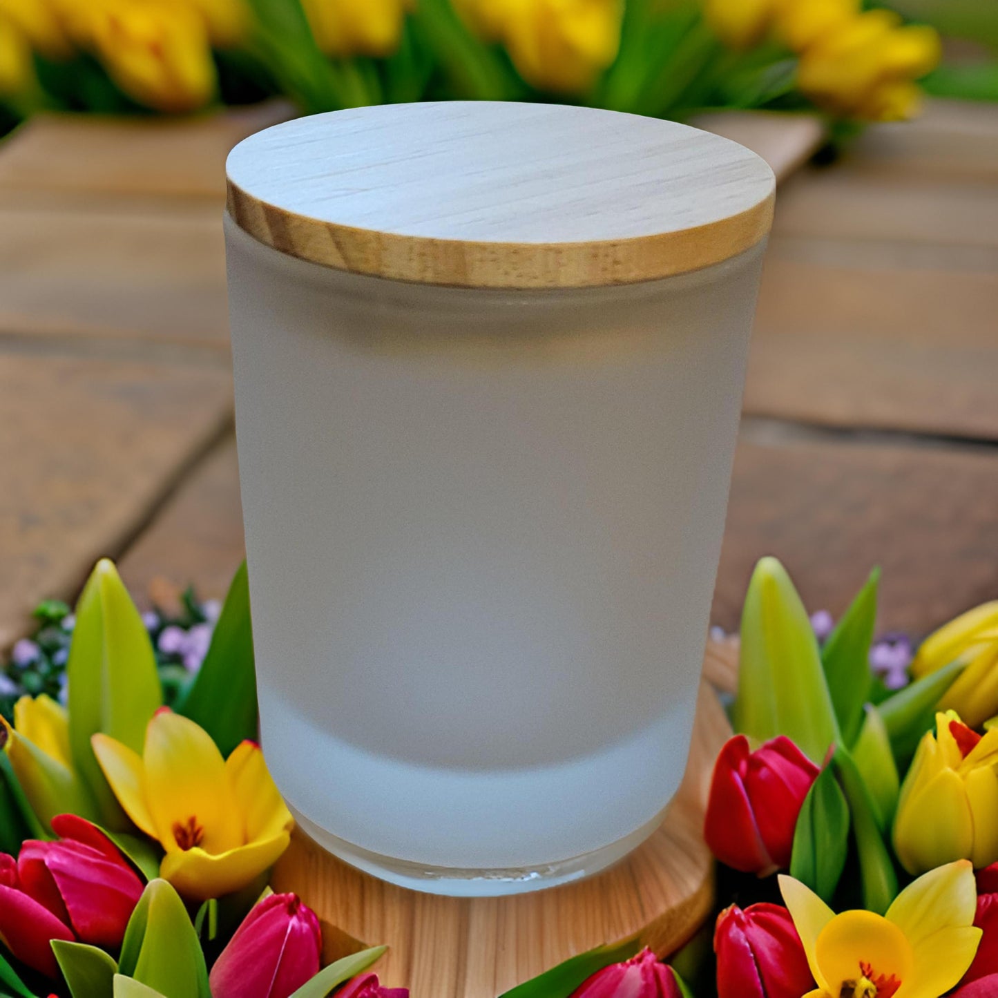 Composez votre bougie vous-même.  (Choix contenant, mèche et du parfum)