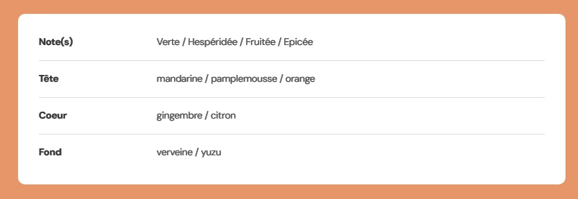 Tablette de  fondants parfumés "Citron Yuzu"