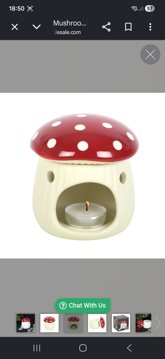 Brûleur de fondants "Champignon des bois"